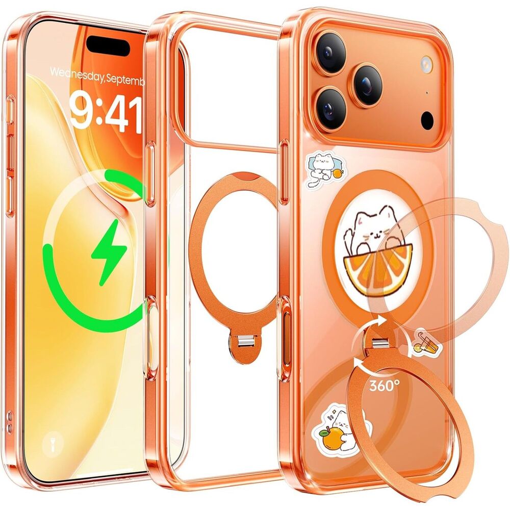 NEW Peerock iPhone 17 Pro Max Case 2025 - Orange